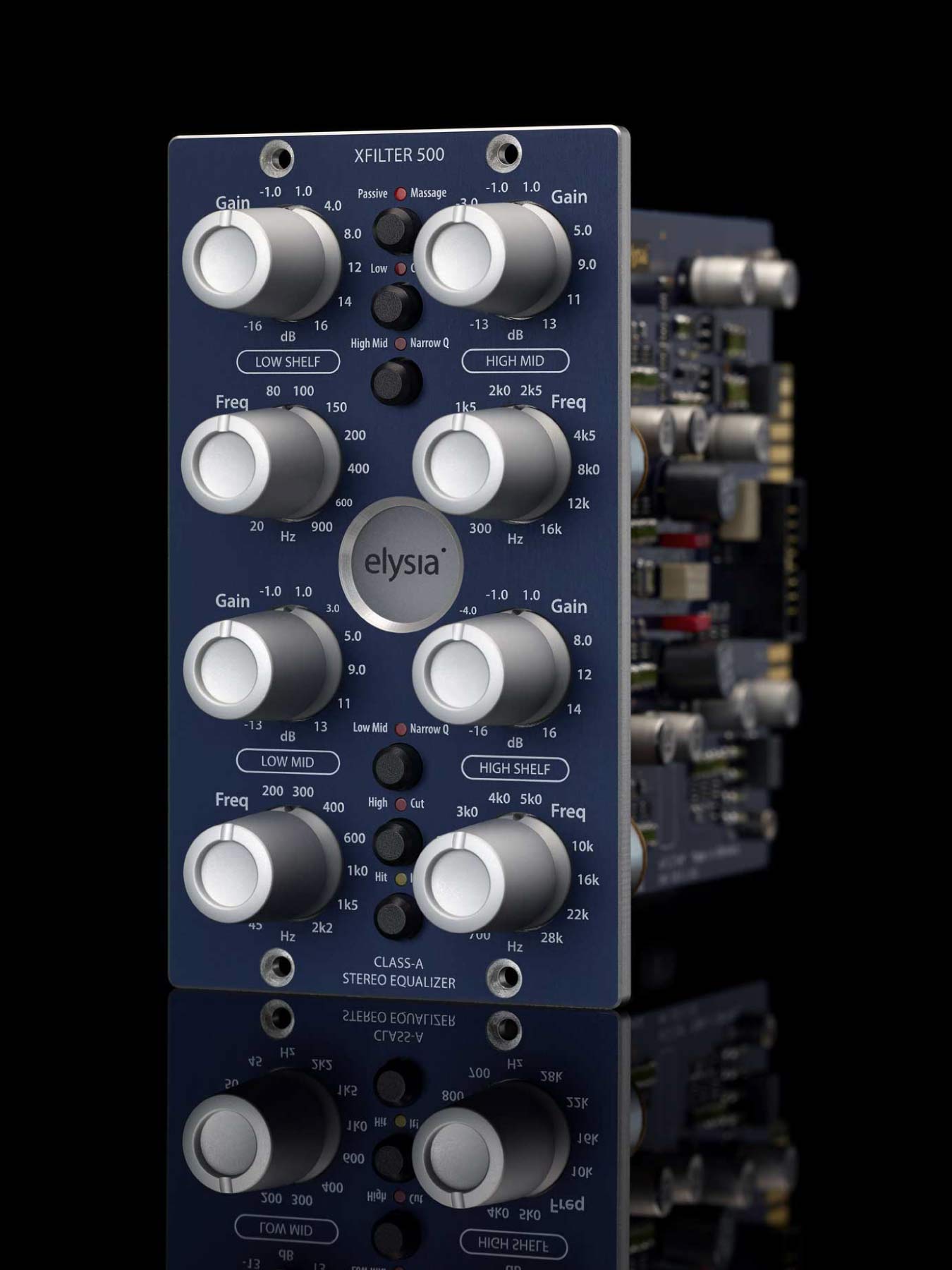 elysia XFILTER 500 フィルター API500 elysia（エリシア）│xpressor（エクスフィルター）500の製品情報